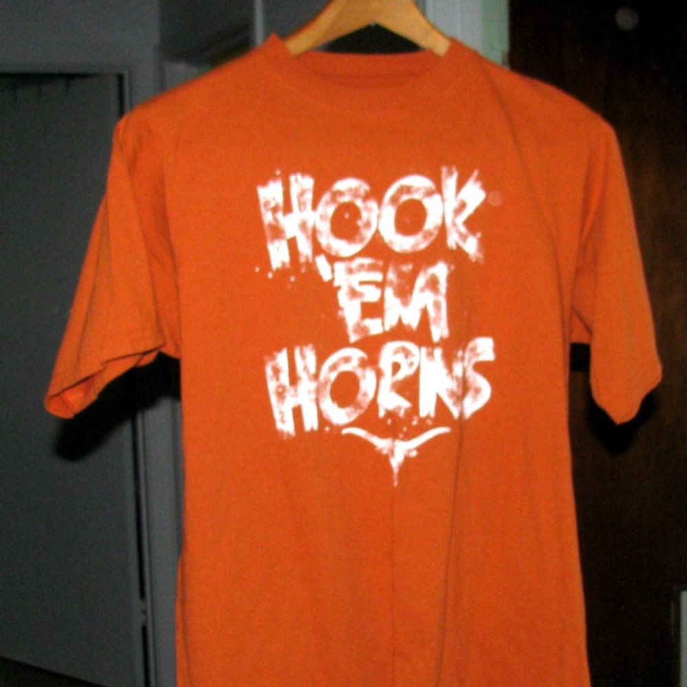 Youth Burnt Orange cotton TEE SHIRT Longhorn Appar